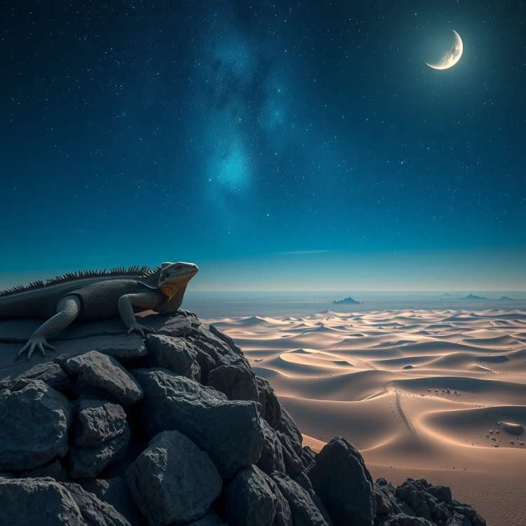 Desert Nightscape