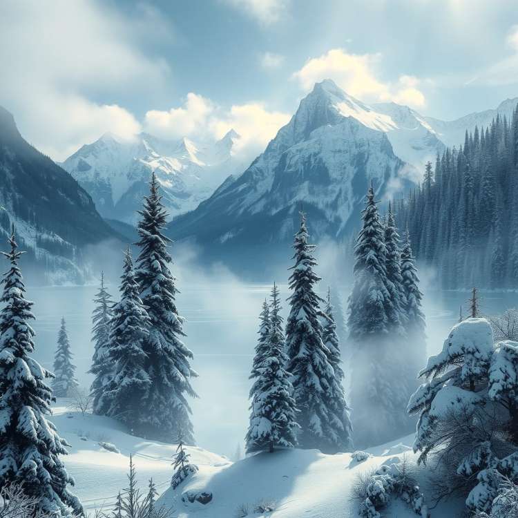 Snowy Scene