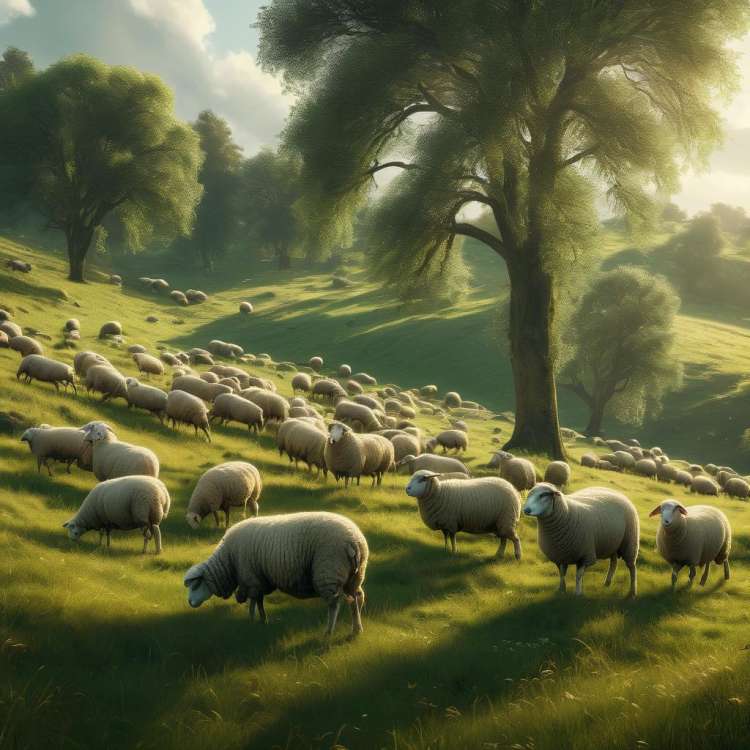 Sheep Grazing