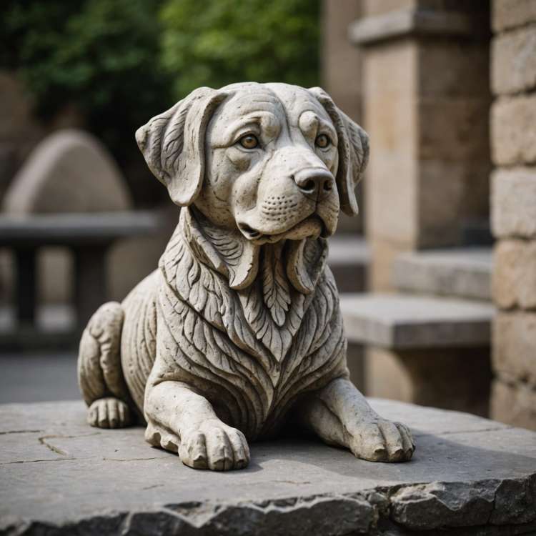 Dog Statue