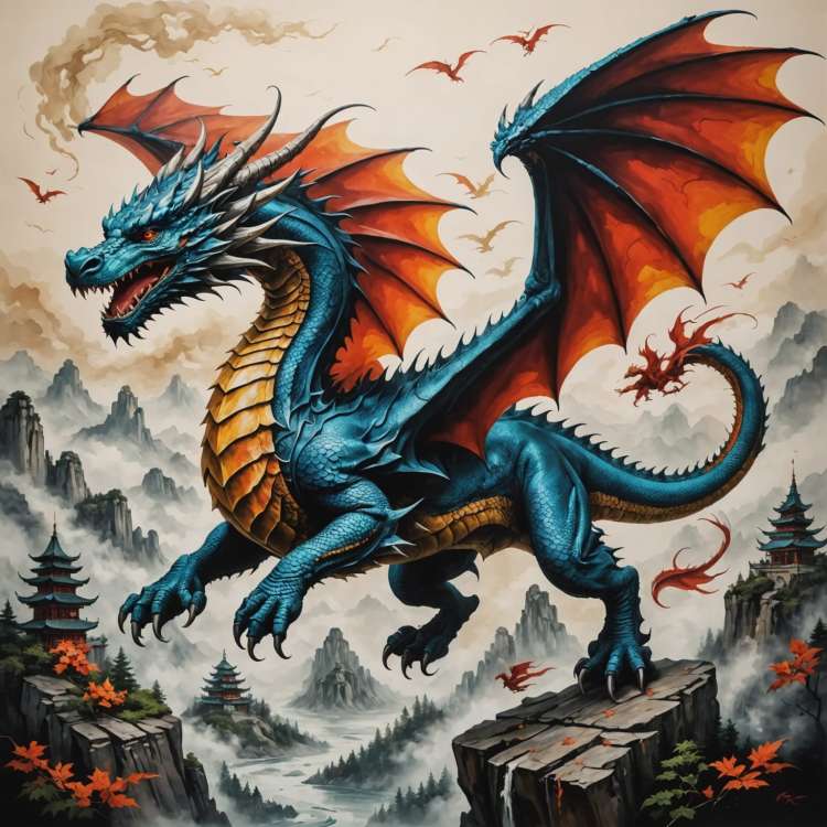 Dragon Painting