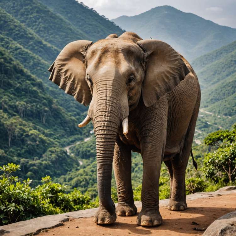 Elephant At The Top
