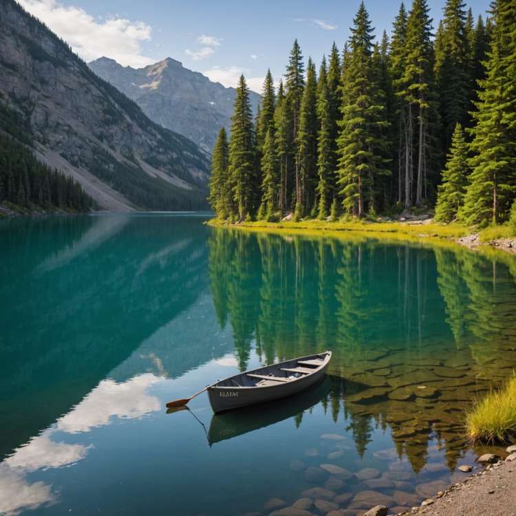 peaceful lake