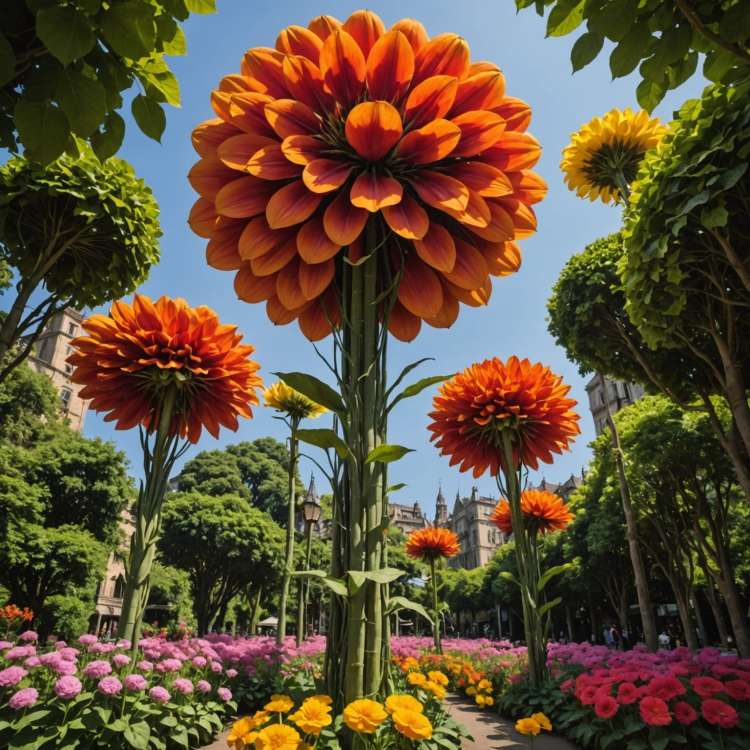 Giant Flowers