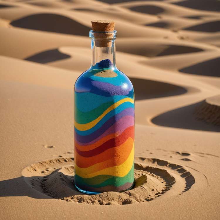 Layered Sand