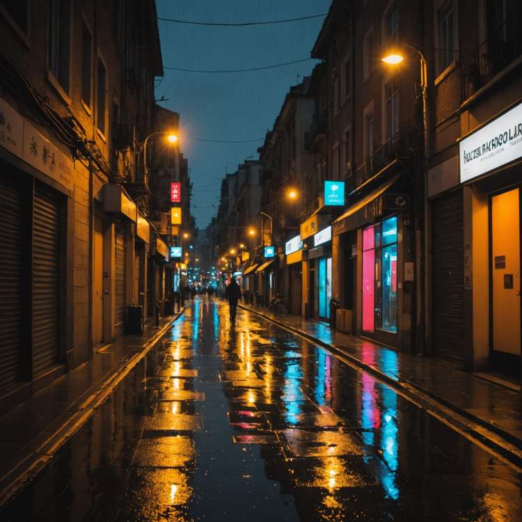 Glowing Rain