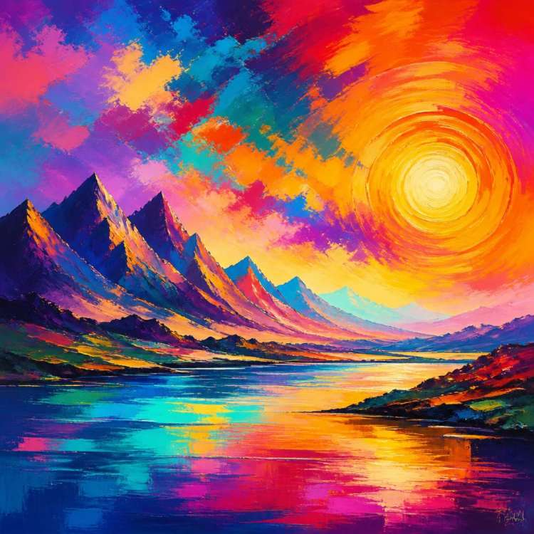 Vibrant Landscape