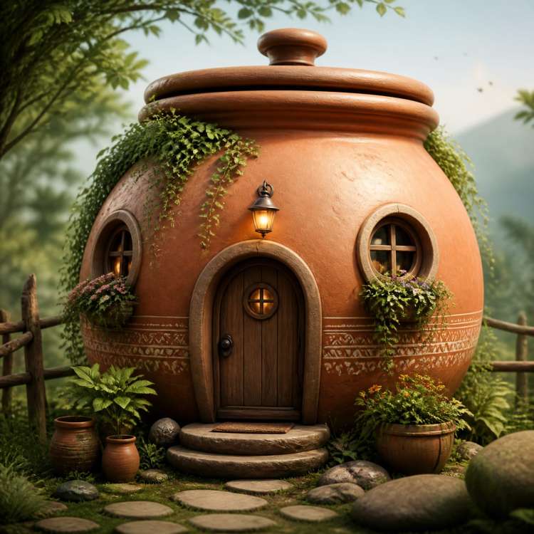 Pot Shaped House