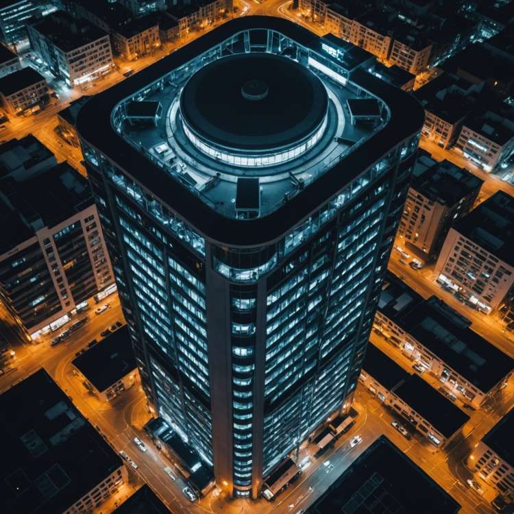 Tower At Night