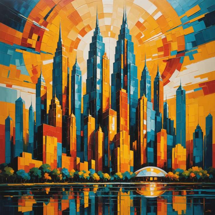 Sun City Abstract